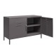 Bradford 2 Door Metal Accent Cabinet